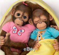 real born monkey dolls