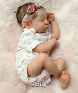 Levi Bonnie Brown Reborn Baby doll by 