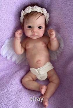 11 Cuddly Full Body Silicone Reborn Baby Doll Waterproof Newborn Cute Bebe Gift