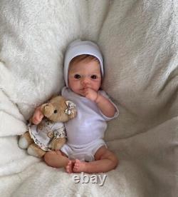11 Cuddly Full Body Silicone Reborn Baby Doll Waterproof Newborn Cute Bebe Gift