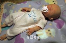 12 Born Too Soon Micro Preemie Full Body Silicone Baby Girl Doll Olivia