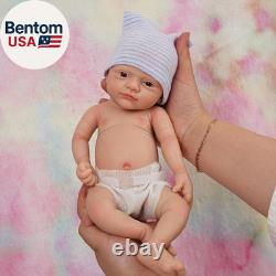 12 Micro Preemie Full Body Silicone Baby Doll Girl Alisa Lifelike Reborn Doll S