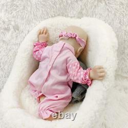 13'' Floppy Silicone Reborn Baby Blue Eyes Boy Full Silicone Newborn Doll