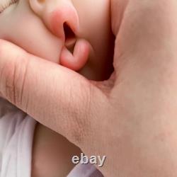 13inch Can Open Mouth Full Body Silicone Baby Doll Realistic Soft Silicone Ne