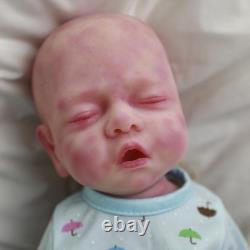 14.9 In Realistic Reborn Baby Dolls Full Body Silicone Boy Dolls Newborn Doll