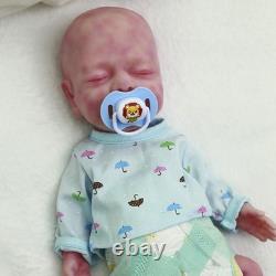 14.9 In Realistic Reborn Baby Dolls Full Body Silicone Boy Dolls Newborn Doll