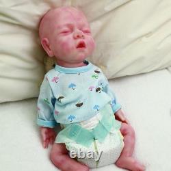 14.9 In Realistic Reborn Baby Dolls Full Body Silicone Boy Dolls Newborn Doll