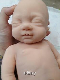 14 Unpainted Preemie Full Body Silicone Baby Girl Doll Tabitha