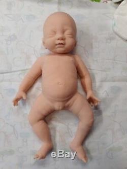 14 Unpainted Preemie Full Body Silicone Baby Girl Doll Tabitha