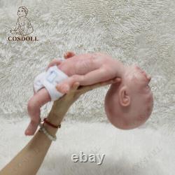 15.5'' Handmade Silicone Reborn Baby Boy Lifelike Full Silicone Newborn Doll US