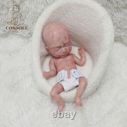 15.5'' Handmade Silicone Reborn Baby Boy Lifelike Full Silicone Newborn Doll US