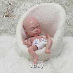 15.5'' Handmade Silicone Reborn Baby Boy Lifelike Full Silicone Newborn Doll US