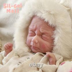 15.5'' Preemie Newborn Baby? Doll? Lifelike Soft Silicone BOY? Doll Reborn Baby