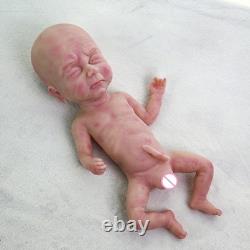 15.5 Reborn Baby Doll Soft Body Realistic Boy Newborn with Clothes & Bottle Toy
