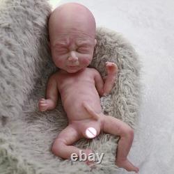 15.5 Reborn Baby Doll Soft Body Realistic Boy Newborn with Clothes & Bottle Toy