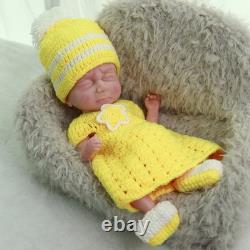 15.5 Reborn Baby Doll Soft Body Realistic Boy Newborn with Clothes & Bottle Toy