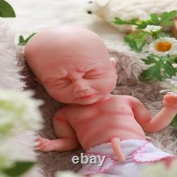 15.5 Reborn Baby Doll Soft Body Realistic Boy Newborn with Clothes & Bottle Toy