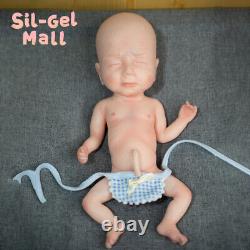 15.5 Reborn Premature BOY Full Body Platinum Silicone Baby? Dolls? Newborn Doll