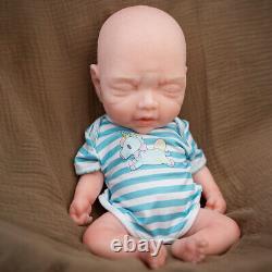 15.7 Newborn BOY Reborn Dolls Sleep Lifelike Doll Silicone Baby Dolls Xmas Gift