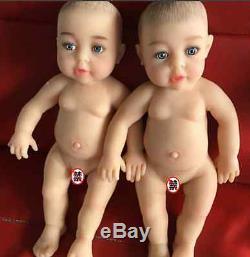 15.8' Realistic Baby Doll Full Body Silicone Reborn Lifelike Baby Girl Toy 1700g