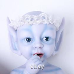 15'' Avatar Silicone Reborn Baby Small GIRL Realistic Silicone Doll Xmas Gift
