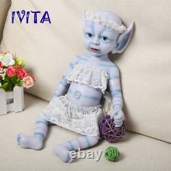 15'' Soft Silicone Reborn Baby Small GIRL Realistic Silicone Doll Xmas Gift