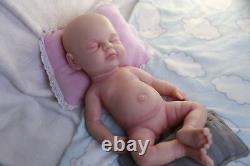 15 in Full Silicone Reborn Baby Doll Full Body Solid Platinum Newborn Baby Doll