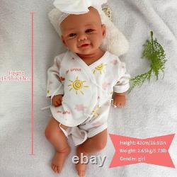 16.93'' Reborn doll, silicone doll, handmade, crafts, children's toys, gifts