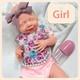 16.93'' solid silicone doll silicone reborn doll silicone girl doll toys gifts
