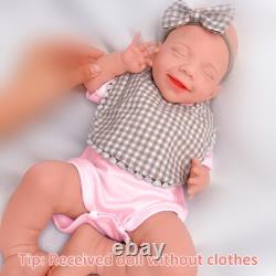 16.93'' solid silicone doll silicone reborn doll silicone girl doll toys gifts