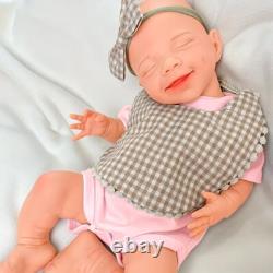 16.93'' solid silicone doll silicone reborn doll silicone girl doll toys gifts