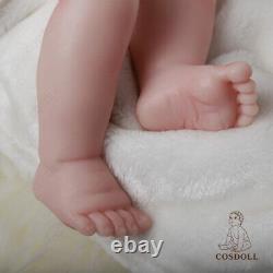 16.9In Real Reborn Vampire Baby Dolls Lifelike Newborn Full Body Silicone Doll