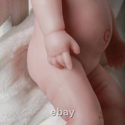 16.9In Real Reborn Vampire Baby Dolls Lifelike Newborn Full Body Silicone Doll
