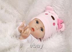 16'' Lifelike Newborn Babies Silicone Vinyl Reborn Baby Dolls Handmade Xmas Gift