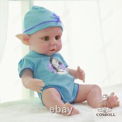 16 Realistic Hair Silicone Reborn Baby Doll Boy Gift Avatar Doll Special sales