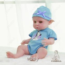 16 Realistic Hair Silicone Reborn Baby Doll Boy Gift Avatar Doll Special sales