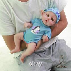 16 Realistic Hair Silicone Reborn Baby Doll Boy Gift Avatar Doll Special sales