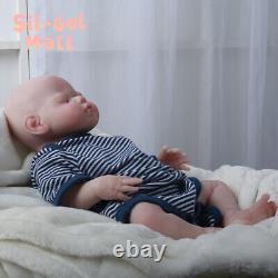 16 inch Handmake Silicone Reborn Baby Dolls Lifelike Newborn Sleeping Baby Girl