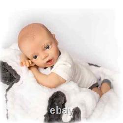 16 inch Reborn Boy Doll Kindby Baby Soft Vinyl Painted Doll Real Lifelike New