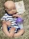 16in Levi Full Body Solid Silicone Reborn Boy Doll Open Mouth Washable Lifelike