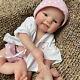16in baby girl doll full body soft silicone reborn baby doll head can be turned