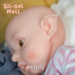 16inch Cute Elf Doll Realistic Reborn Baby Dolls Handmake Platinum Silicone Doll
