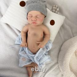 17.32'' solid silicone doll silicone reborn doll silicone girl doll toys gifts