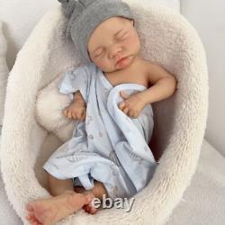 17.32'' solid silicone doll silicone reborn doll silicone girl doll toys gifts
