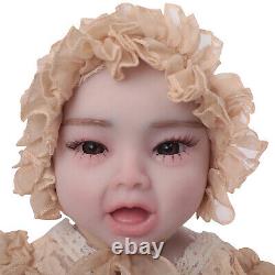 17.7 Silicone Reborn Baby Girl Full Body Silicone Baby Real Newborn Baby Dolls