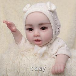 17.7 Silicone Reborn Baby Girl Full Body Silicone Baby Real Newborn Baby Dolls