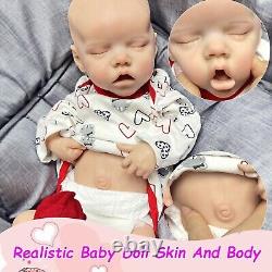 17.71'' solid silicone doll silicone reborn doll silicone girl doll toys gifts