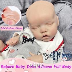 17.71'' solid silicone doll silicone reborn doll silicone girl doll toys gifts