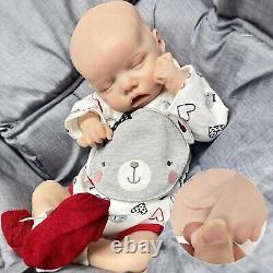 17.71'' solid silicone doll silicone reborn doll silicone girl doll toys gifts