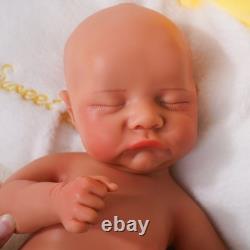 17.72 Inch Full Body Silicone Reborn Baby Dolls Realistic Waterproof Baby Boy